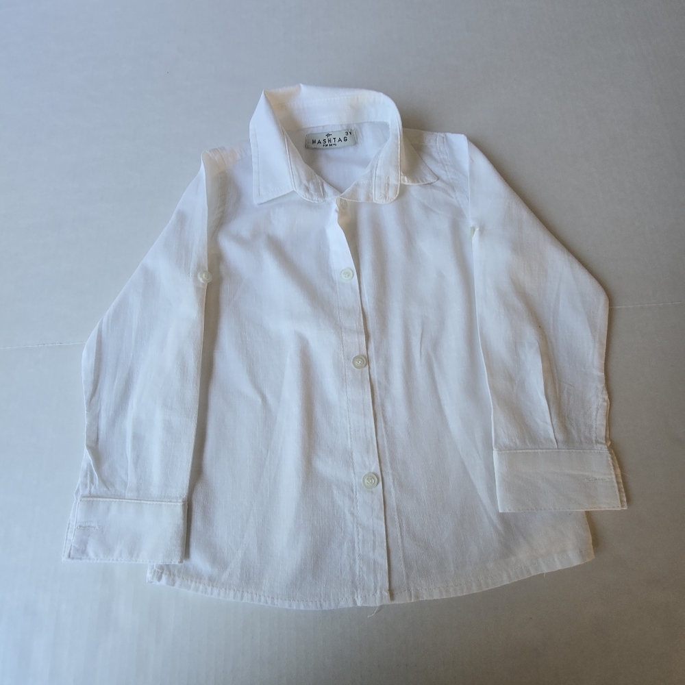 Hashtag Boys White Shirt